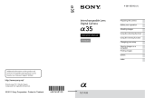 Sony SLT-A35 User manual