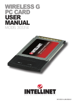 Intellinet Wireless G PC Card User manual