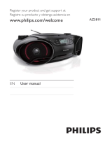 Philips AZ3811 User manual
