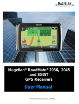 Magellan 2036 User manual