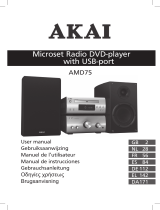 Akai AMD75 User manual