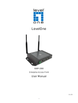 LevelOne 300Mbps 2.4GHz User manual