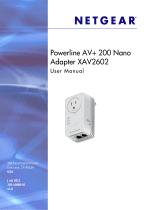 Netgear Powerline AV+ 200 NDP User manual