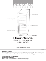 Addonics HDUS11NB User manual