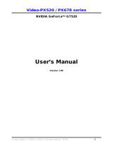 Jaton VIDEO-PX520GT-LX User manual