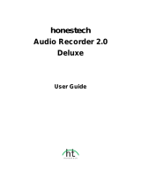 Honest Technology Audio Recorder 2.0 Deluxe User guide