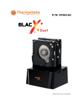 Thermaltake Black X Duet User manual