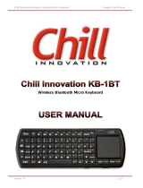 Chill Innovation KB-1BT Nordic User manual