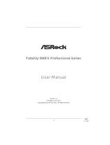 ASROCK Fatal1ty 990FX Professional User manual