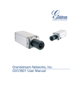 Grandstream GXV-3601-P User manual