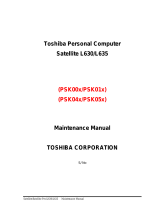 Toshiba L630-16D User manual
