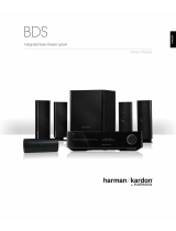 Harman Kardon BDS 300 User manual