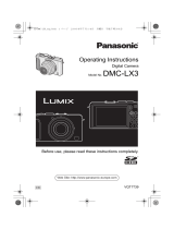 Panasonic DMC-LX3 Operating instructions