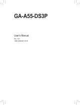 Gigabyte GA-A55-DS3P User manual