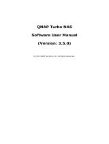 QNAP TS-879U-RP User manual