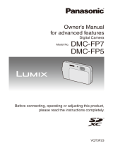 Panasonic DMC-FP7 User manual