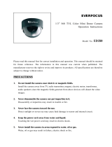 EverFocus ED350 User manual