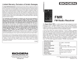 Bogen FMR Specification