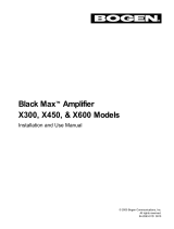 Bogen X600 Specification