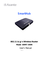 Asante SmartHub AWRT-300N User manual