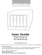 Addonics RT3S5HEU3 User manual