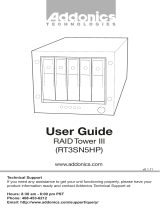 Addonics RAID Tower III User guide