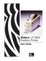 Zebra LP 2824 User manual
