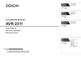 Denon AVR-2311 Owner's manual