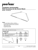 PEERLESS-AV ACC324 User manual