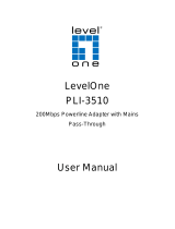 LevelOne PLI-3510 User manual