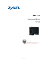 ZyXEL NSA310 Owner's manual