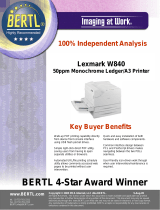 Lexmark W840 User manual