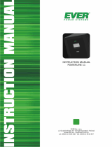 Ever Poweline 11 - 11kVA User manual