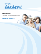Air Live WN-220R User manual