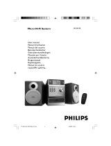 Philips MCM190 User manual