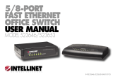 Intellinet Fast Ethernet Office Switch User manual