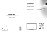 Sharp LC40LE511E User manual