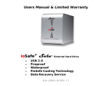 ioSafe SoloPRO, 4TB + 5YR DRS User manual