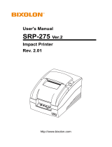 BIXOLON SRP-F312 User manual