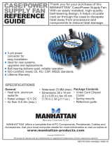 Manhattan 701334 Installation guide