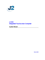 J2 Retail Systems J2 615 Specification