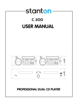 Stanton C-500 User manual