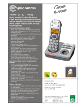 Amplicom PowerTel 780 User manual