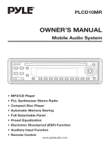 Pyle PYLE Hydra Series PLCD13MR Owner's manual