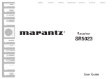 Marantz SR5023 User manual
