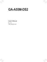 Gigabyte GA-A55M-DS2 Owner's manual