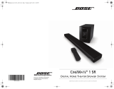 Bose CINEMATE 1 SR User manual