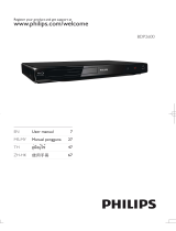 Philips BDP2600 User manual