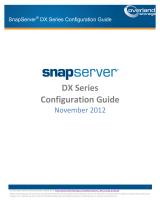 Overland Storage SnapServer DX1 User manual