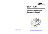 BIXOLON SRP-770 User manual